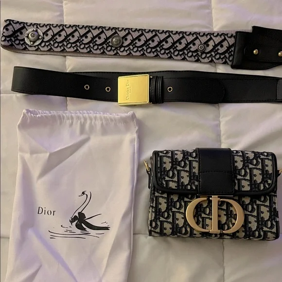 Brand new blue /grey crossbody - Picture 1 of 7